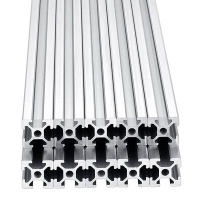 2525 T Profiles de aluminio de ranura para doblar perfiles extrudidos Servicios de componentes de precisión