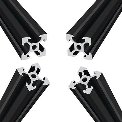 2525 T Profiles de aluminio de ranura para doblar perfiles extrudidos Servicios de componentes de precisión