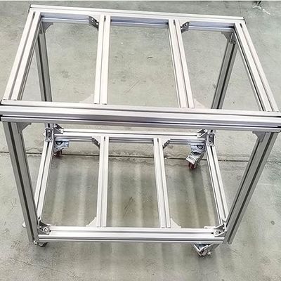 2525 T Profiles de aluminio de ranura para doblar perfiles extrudidos Servicios de componentes de precisión