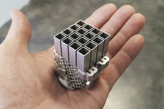 Servicio de impresión 3D de aluminio piezas industria suave personalizada