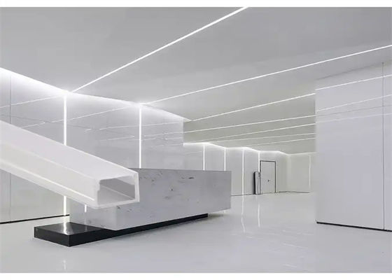 Profiles de extrusión de aluminio anodizante OEM para iluminación de banda LED ISO9001