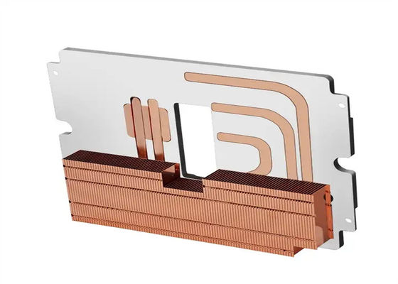 Profiles de extrusión de aluminio estándar personalizados anodizados con material de cobre