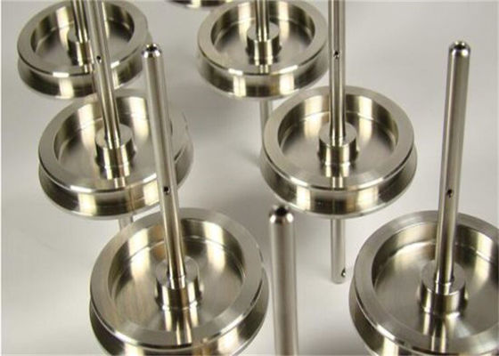 Las piezas de torneado CNC de precisión son de aluminio liso, con diámetro de 20,3 mm