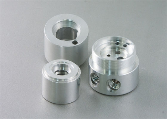 Anodizado de aluminio CNC piezas giradas Plata de mecanizado CNC piezas giradas proveedores