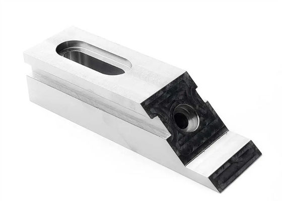 Anodizado de aluminio CNC piezas de mecanizado proceso de fresado de marcado con láser impresión