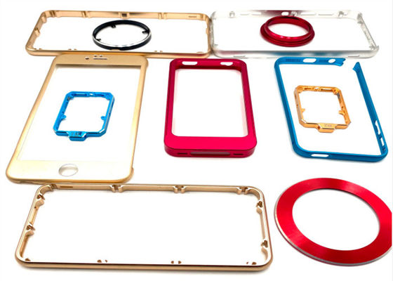 Mecanizado industrial CNC acabados de revestimiento / anodizado acabado de superficie del torno