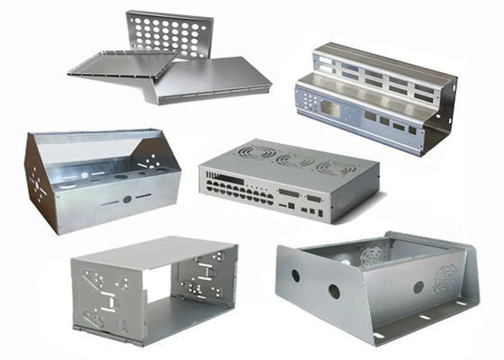 Las piezas de aluminio de soldadura de chapa de metal a medida