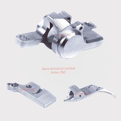 Logotipo personalizado Partes de mecanizado CNC Ra3.2 Superficie de acabado con torneado / fresado