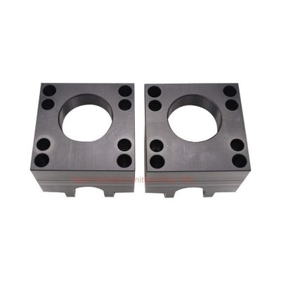 Piezas de mecanizado CNC personalizadas de alta precisión profesional con superficie de pulverización anodizada
