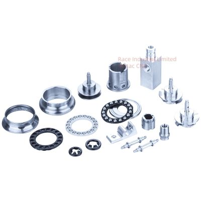 Aluminio latón acero inoxidable piezas de torneado CNC componentes de precisión pulido tratamiento anodizante
