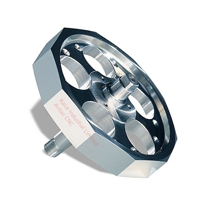 Mecanizado CNC de 5 ejes con revestimiento de zinc para mecanizado de precisión complejo