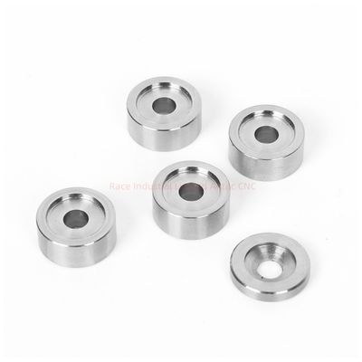 Las piezas de torneado CNC de precisión en acero inoxidable de aluminio ± 0,005 mm