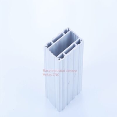 Perfiles de extrusión de aluminio con recubrimiento en polvo de grado industrial, tamaños personalizados, componentes de aplicaciones estructurales