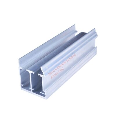 Acabado pulido con chorro de arena Extrusiones personalizadas Conjuntos de rodillos duraderos Componentes de perfiles de extrusión de aluminio