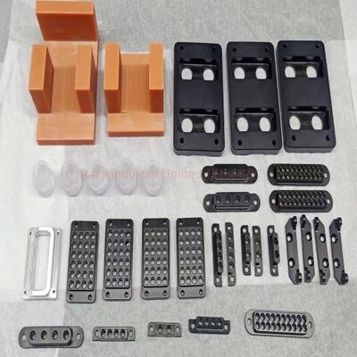 Componentes modificados para requisitos particulares anodizados rugosidad superficial de las piezas Ra0.2 Ra3.2 del CNC de la precisión