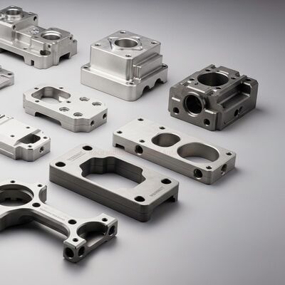 Dureza según el material piezas de mecanizado CNC de aleación de aluminio número de serie FLC-1 piezas metálicas de precisión para equipos de automatización